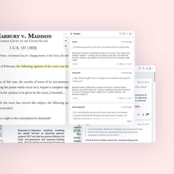 Annotate the web, with anyone, anywhere. - screenshot